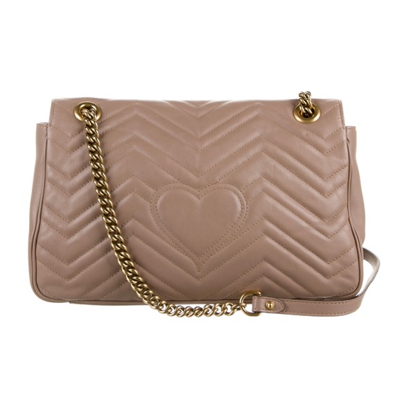 GUCCI Medium GG Marmont Matelassé Shoulder Bag - Picture 3 of 4